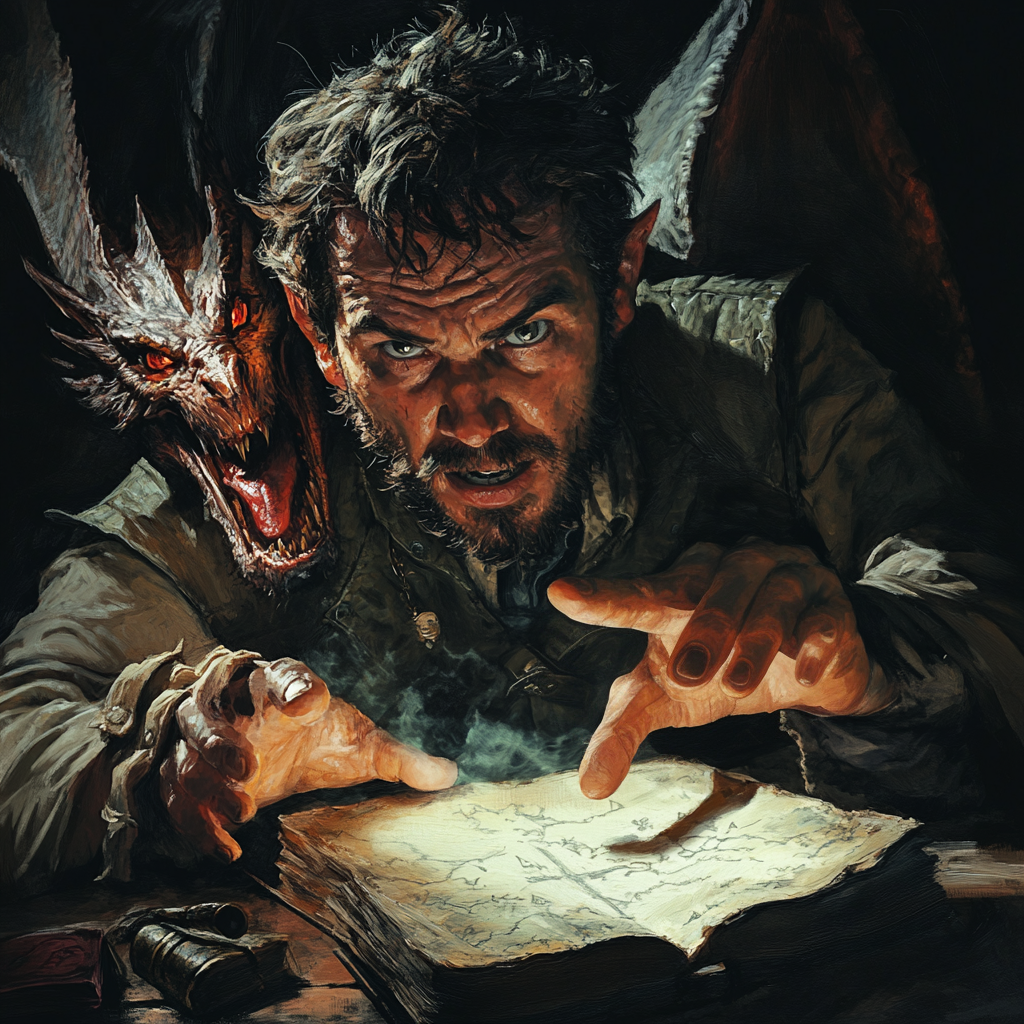 Fantasy artwork for Auto DM